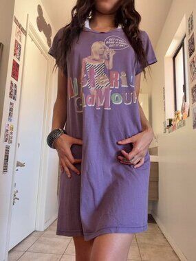 HYSTERIC GLAMOUR "BANG" T-SHIRT DRESS